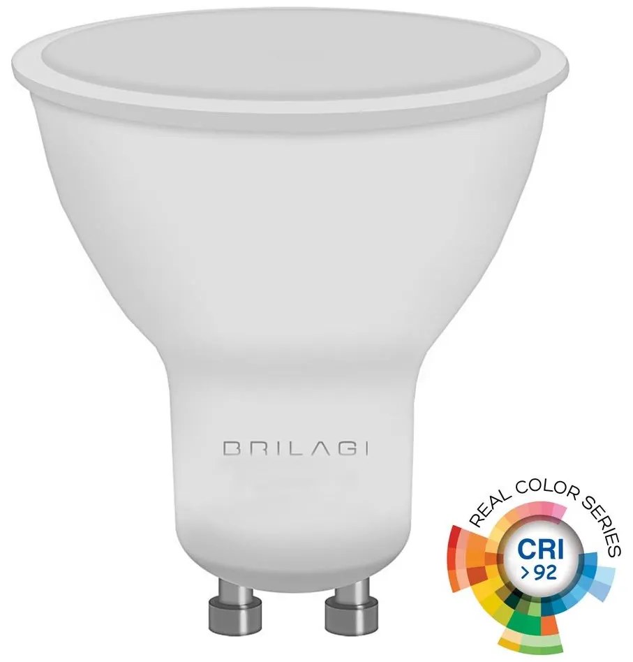 Lampadina LED ECOLINE GU10/8,5W/230V 4000K CRI 92  - Brilagi