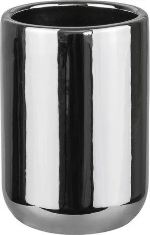 Portaspazzolino argentato in ceramica Lotus – Mette Ditmer Denmark