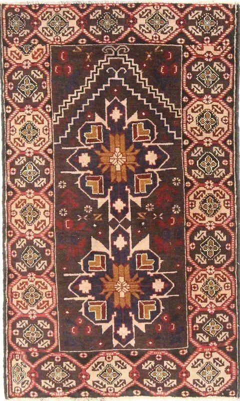 Beluch Tappeto 130 x 80 (Iran) Annodato A Mano