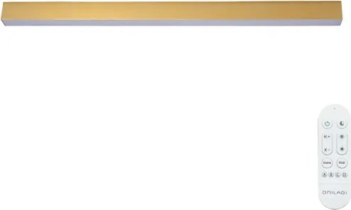 Brilagi - Plafoniera LED dimmerabile SLEEKLINE LED/40W/230V Wi-Fi Tuya oro+telecomando