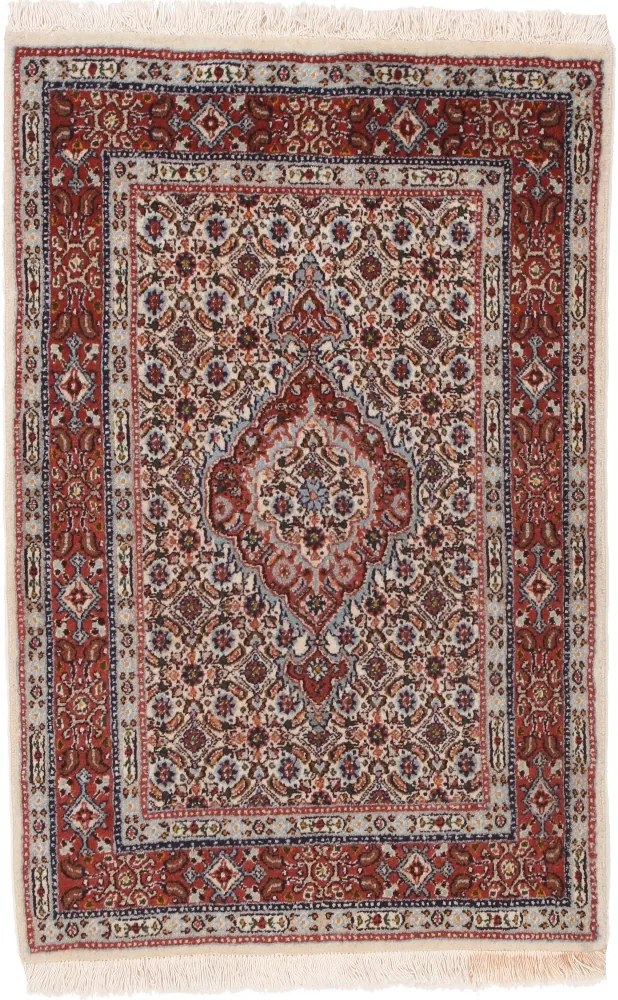 Moud Tappeto persiano 80x120 Rosa (Iran) Annodato A Mano