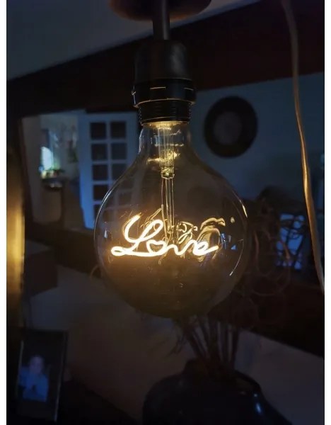 Lampadina decorativa LED FILAMENT G125 E27/5W/230V 2200K