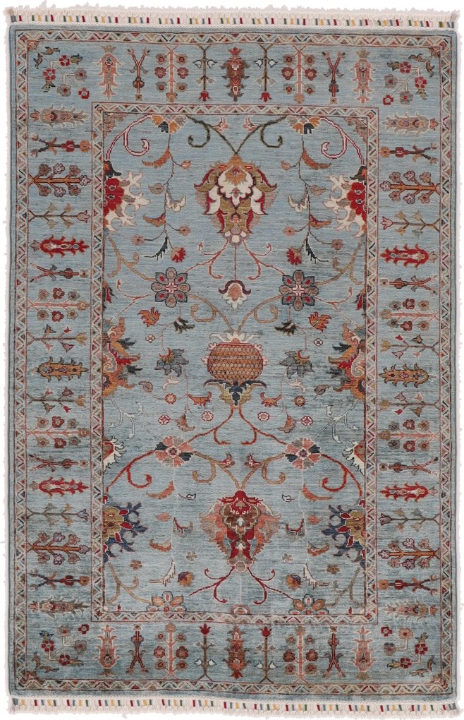 Samarkand Tappeto 180 x 120 (Afghanistan) Annodato A Mano
