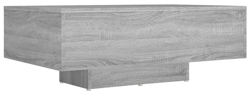 Tavolino da salotto grigio sonoma 85x55x31 cm legno multistrato