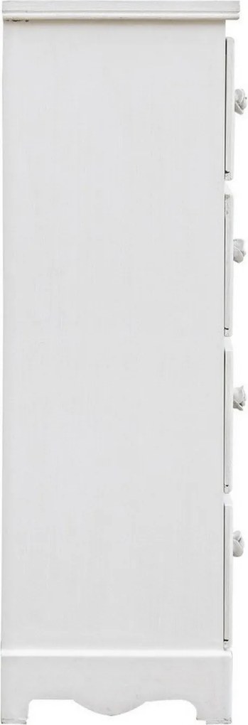 Cassettiera Blanc 4 Cassetti S in Legno...