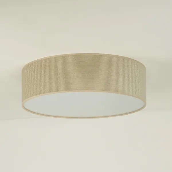 Duolla - Lampada LED da soffitto CORTINA LED/26W/230V Ø30 cm 4000K beige