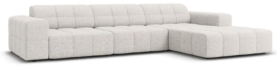 Divano angolare grigio chiaro (angolo destro) Chicago - Cosmopolitan Design