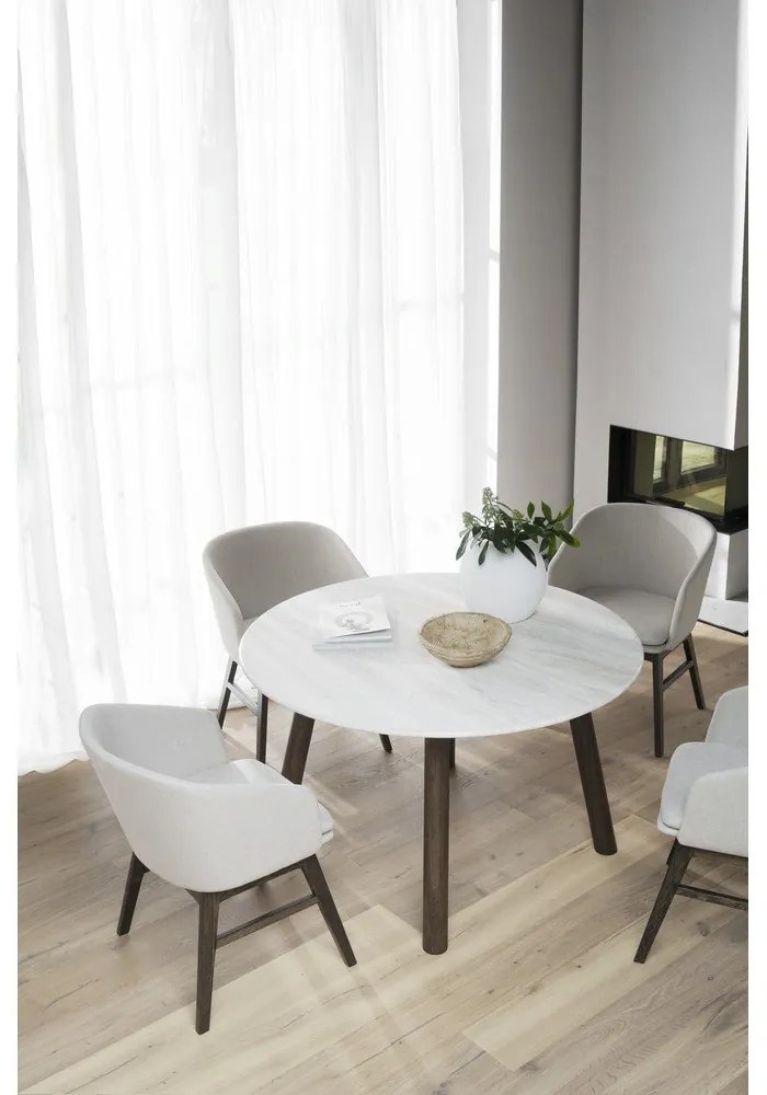 Set di sedie da pranzo beige in imbottito 2 pz Windham – Rowico