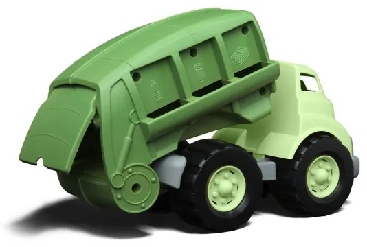 Giocattoli verdi - Camion dei rifiuti da riciclare verde