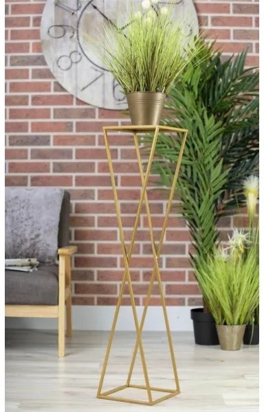 Portafiori 100x24 oro