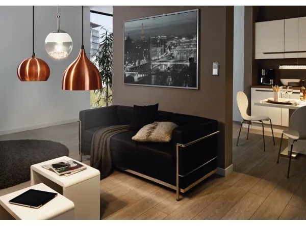 Eglo 93708 - Lampada LED a sospensione MONTEFIO 1 1xLED/5W/230V