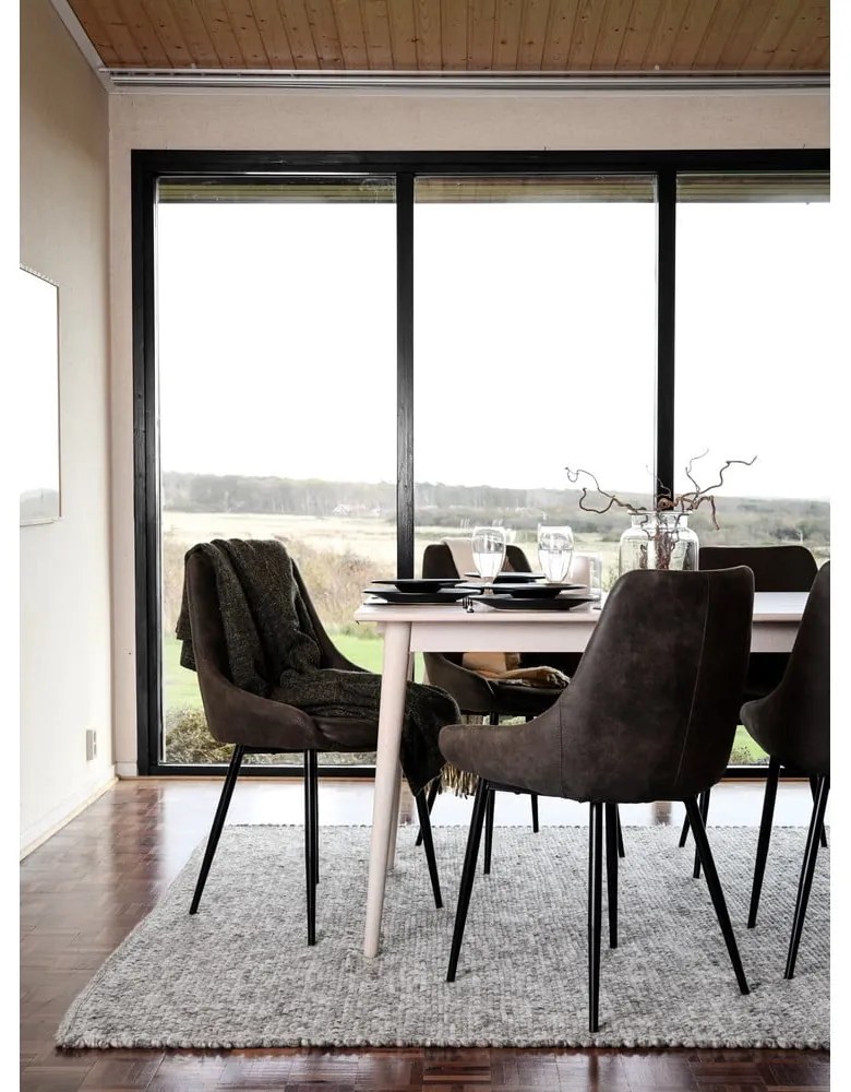 Tavolo da pranzo pieghevole in rovere 180x90 cm Tyler - Rowico