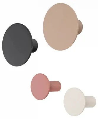 Ponto Gancio per cappotto Set of 4 Moonbeam/Multicolore - Blomus