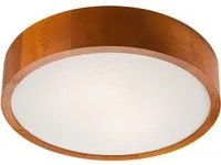 Lampada a Soffitto Eveline, Marrone, Legno, 8x37x37 cm, EPIKASA