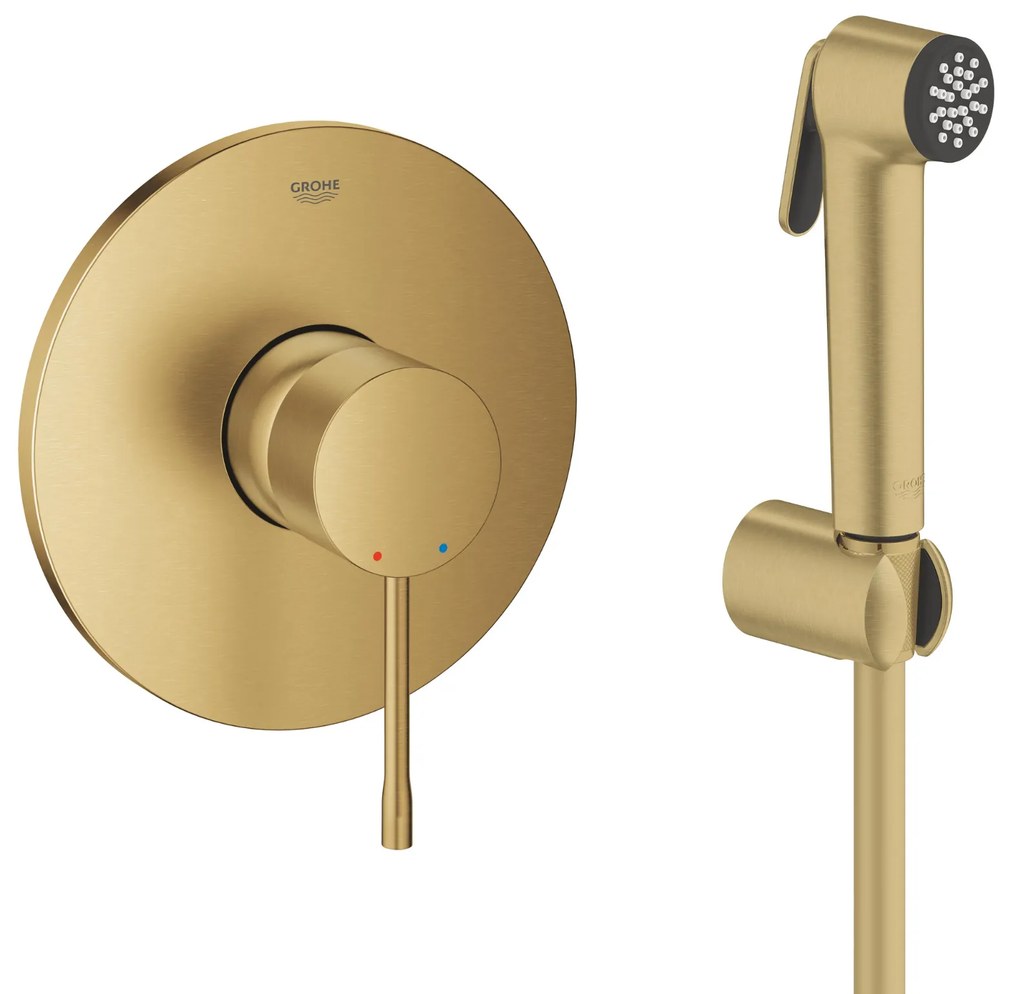 Set rubinetto per doccia Grohe Essence 24057GN1, set doccetta bidet Grohe Tempesta 27513GN1