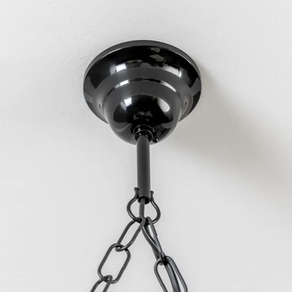 Brilagi - Lampadario a sospensione con catena QUEEN 4xE14/40W/230V faggio/noce