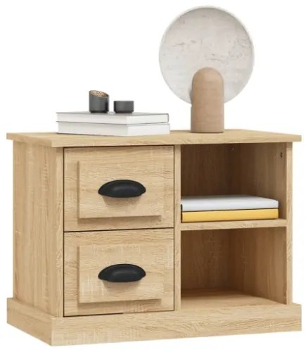 Comodino Rovere Sonoma 60x35,5x45 cm