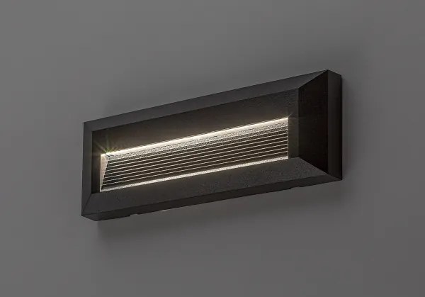 Rabalux 77189 - Applique da parete per esterni KAVALA LED/6W/230V IP65 nero