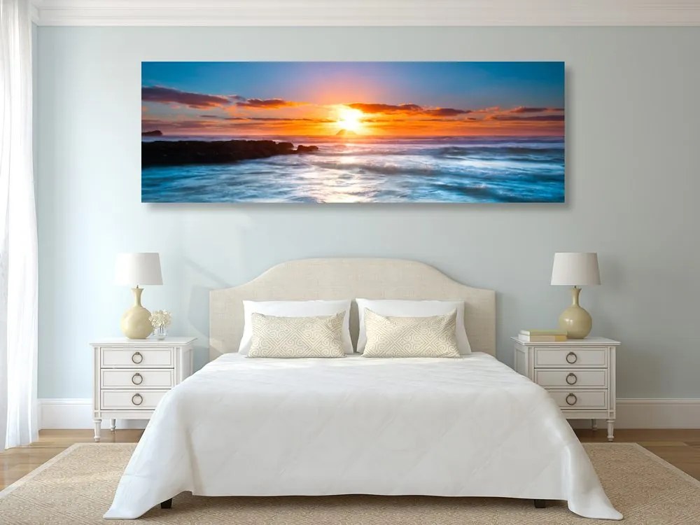 Quadro su tela – Tramonto romantico