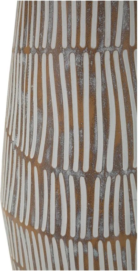 Lampada da tavolo color crema con paralume in tessuto (altezza totale 69,5 cm) Hanoi – Mauro Ferretti