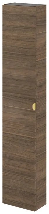 Colonna per mobile bagno Neo SENSEA 1 anta P 17 x L 30 x H 154 cm rovere noce legno