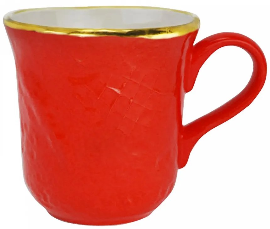 Mug in Ceramica - Set 4 pz - Preta Oro - Arcucci