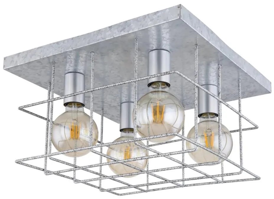 Globo 15530Z-4D - Plafoniera MERRIL 4xE27/60W/230V