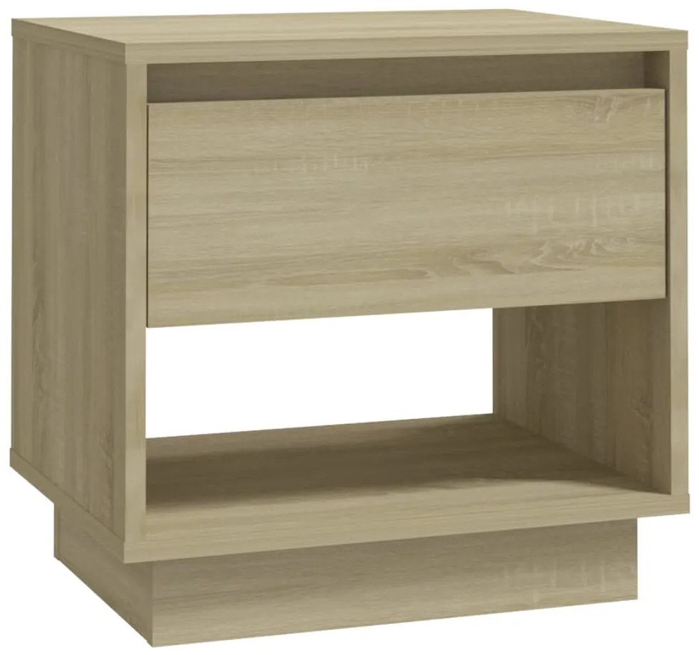 Comodini 2 pz rovere sonoma 45x34x44 cm in truciolato