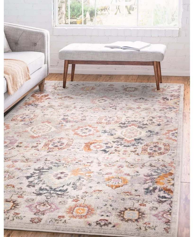 Tappeto beige 290x200 cm Flores - Asiatic Carpets