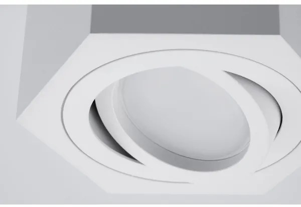 Plafoniera ARENO 1xGU10/30W/230V bianca