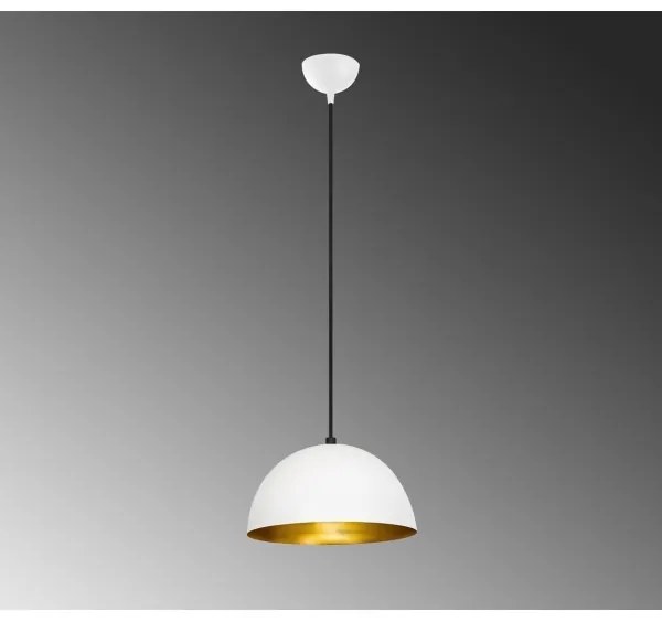Lampadario su filo SIVANI 1xE27/40W/230V bianco