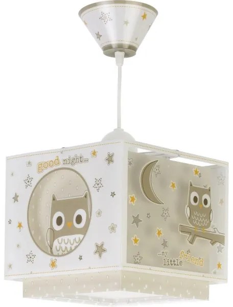 Dalber D-63392 - Lampadario per bambini GOOD NIGHT 1xE27/60W/230V