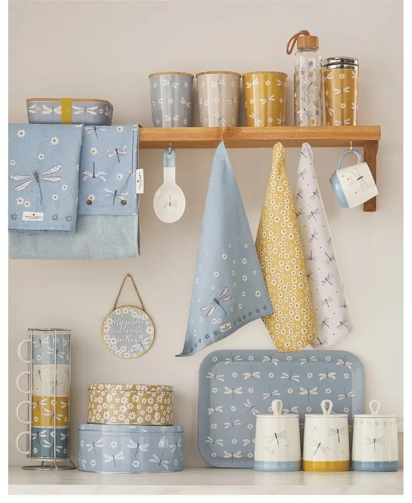 Barattoli per caramelle in acciaio in set da 3 English Meadow - Cooksmart ®