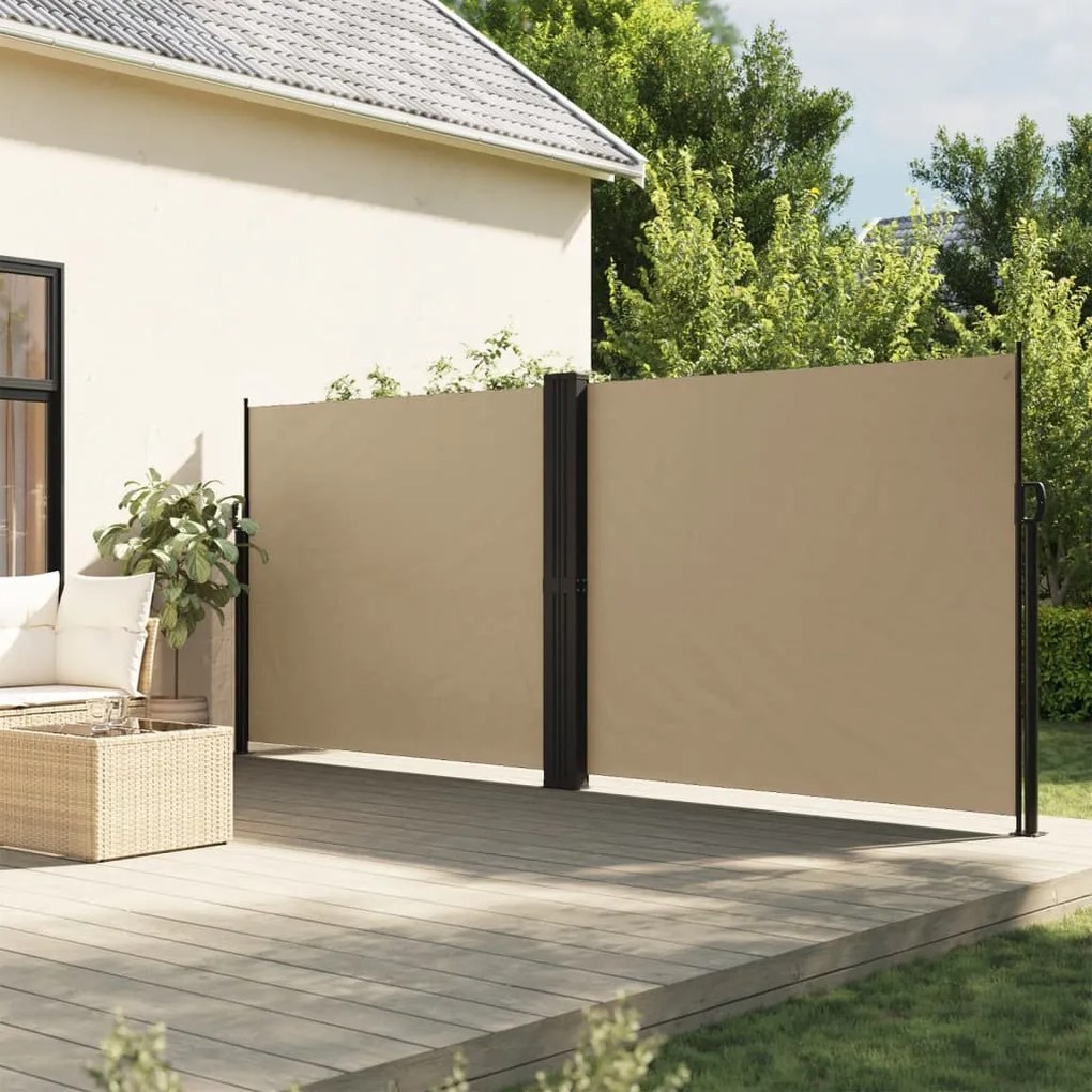 Tenda Da Sole Laterale Retrattile Beige 180x1200 Cm /