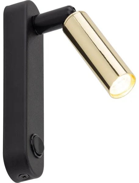 Faretto da parete ENZO 1xG9/8W/230V nero/oro