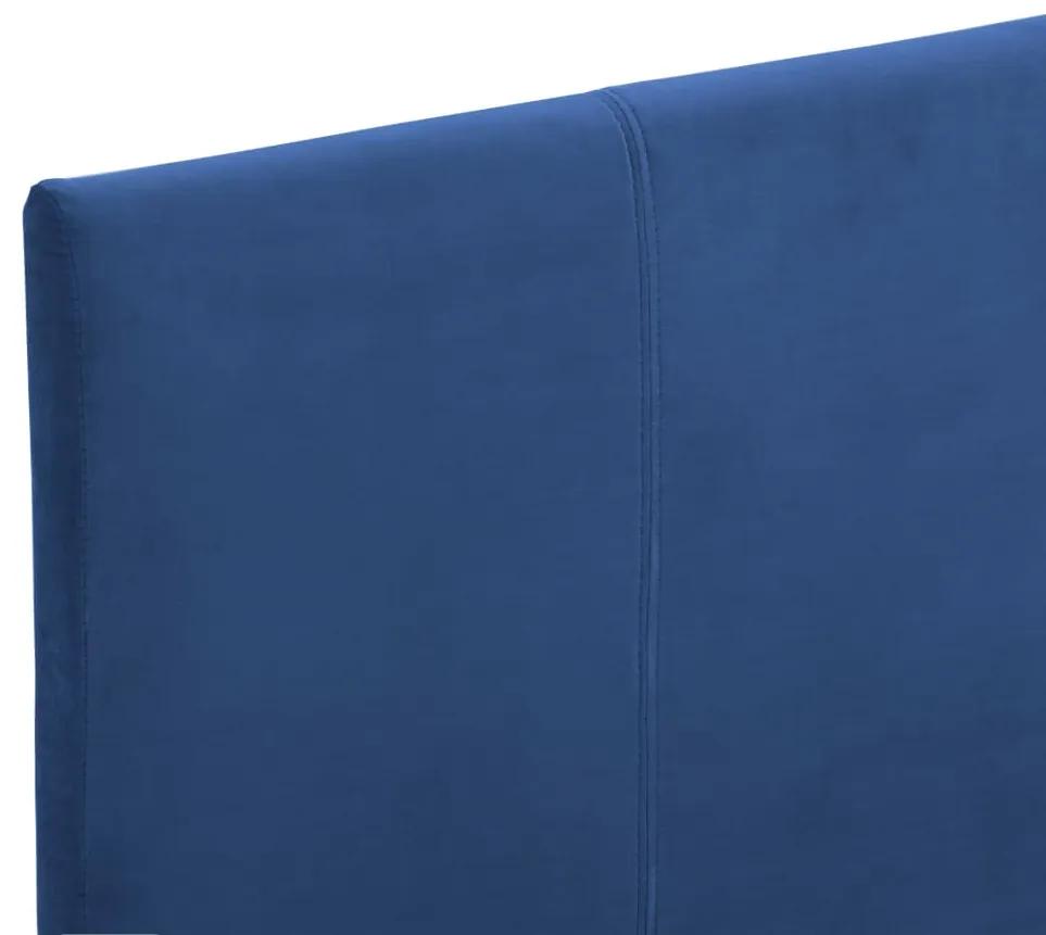 Giroletto blu in tessuto 90x200 cm