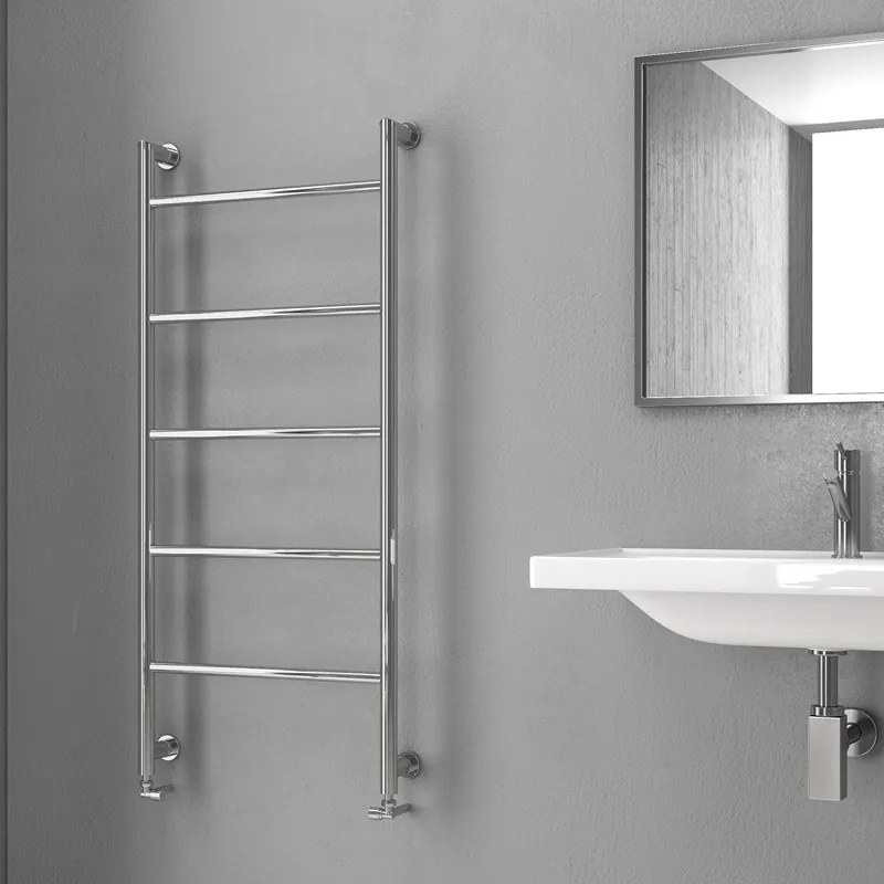 Kamalu - termoarredo scalda salviette 1200x560mm interasse 500 mm kam-d6012c