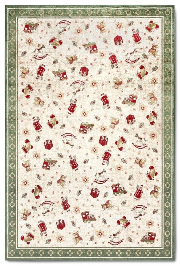 Tappeto verde natalizio in cotone 160x230 cm Toy's Delight Green Christmas - Villeroy&Boch