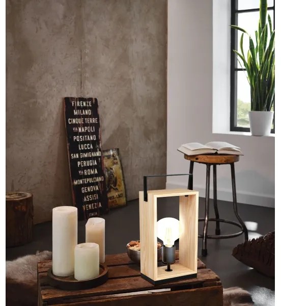 Eglo 43415 - Lampada da tavolo FAMBOROUGH 1xE27/40W/230V