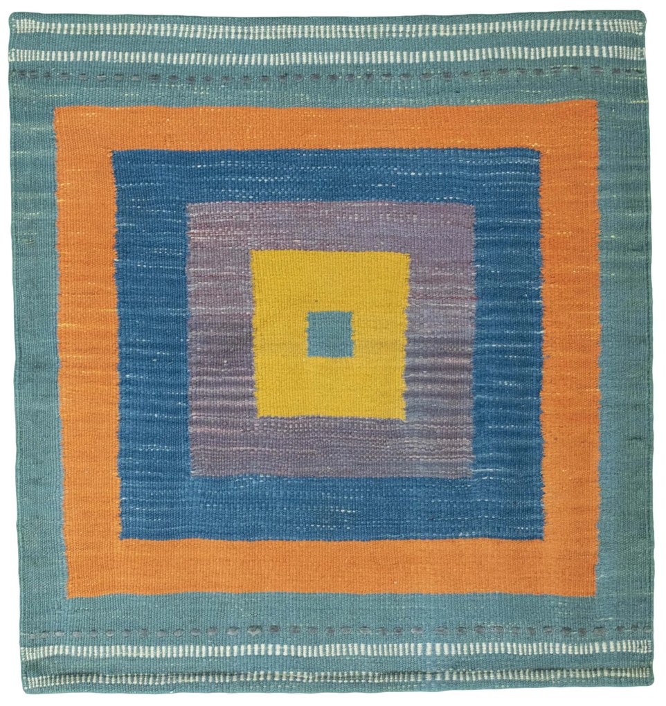 Kilim Tappeto 90x80 (Iran) Tessuto A Mano