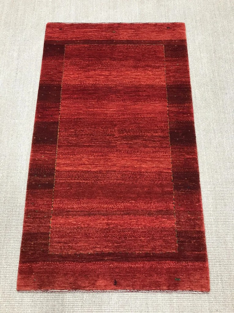 Loribaft Tappeto persiano 150x90 Rosso (Iran) Annodato A Mano