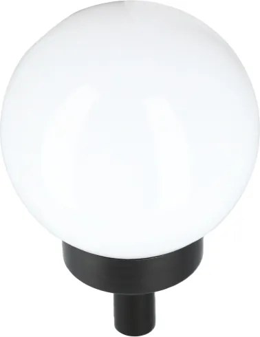 Lampada solare a LED, 1,2 V, 6500 K, 200 mAh, Ø 10 cm, IP44, bianco/nero