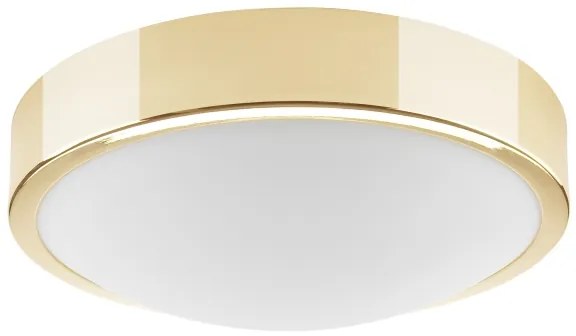 Plafoniera JONAS 1xE27/60W/230V diametro 26 cm oro