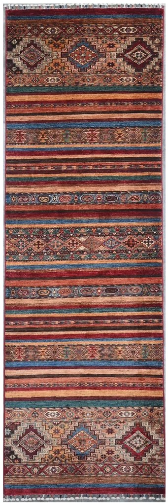 Samarkand Tappeto 290 x 80 (Pakistan) Annodato A Mano