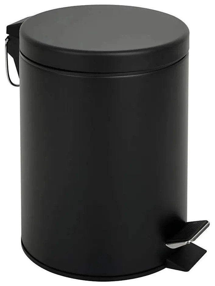 Cestino portarifiuti 3 L, nero