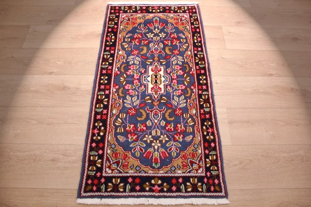 Kerman Tappeto persiano 60x120 (Iran) Annodato A Mano