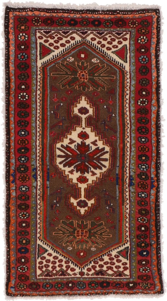 Hamedan Tappeto persiano 120x70 (Iran) Annodato A Mano