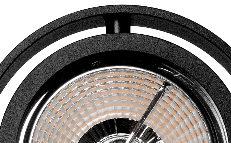 Faretto moderno nero - Master 70