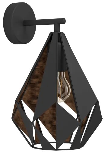 Eglo 49992 - Applique CARLTON 1 1xE27/60W/230V