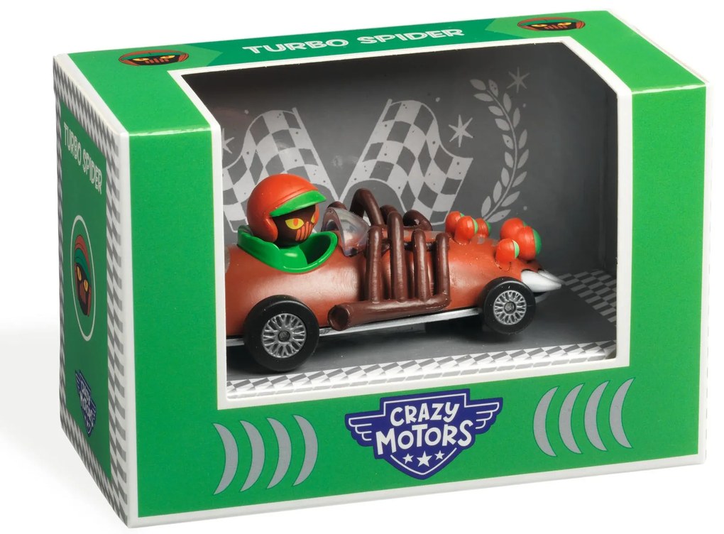 Pacchetto Crazy Motors - Piranha Kart + Mister Wings + Turbo Spider